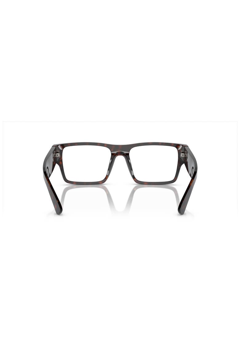 54mm Rectangle optical glasses, Alternate, color, Tortoise