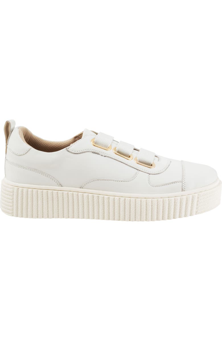 Trotters Bliss Platform Sneaker, Alternate, color, White