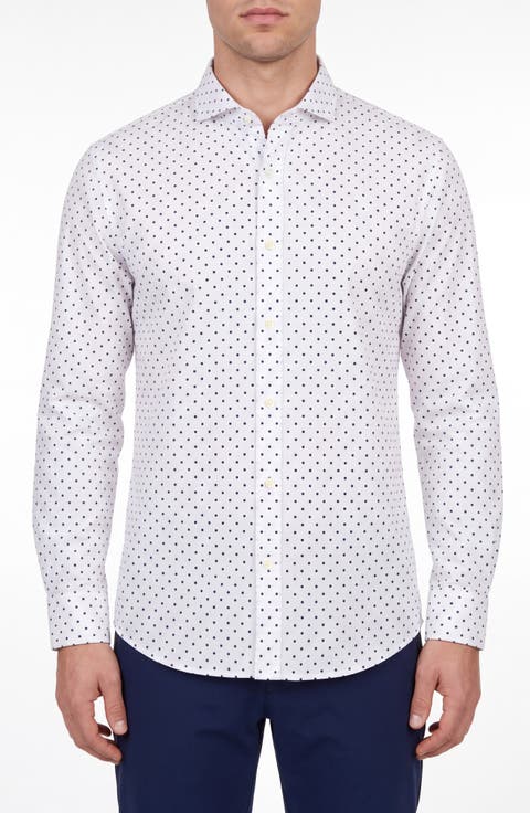 Woodward Icon Long Sleeve Button Up Performance Shirt
