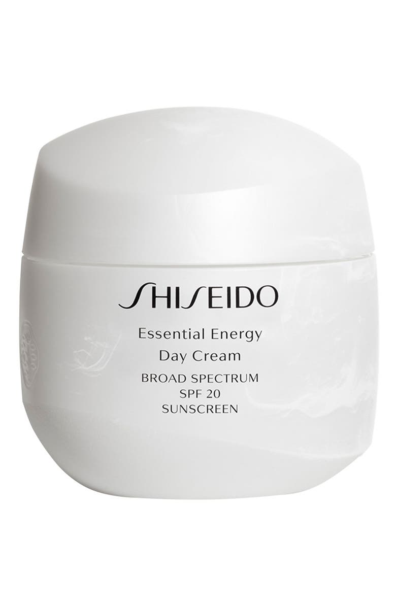 Shiseido Essential Energy Day Cream Broad Spectrum SPF 20, Main, color, 