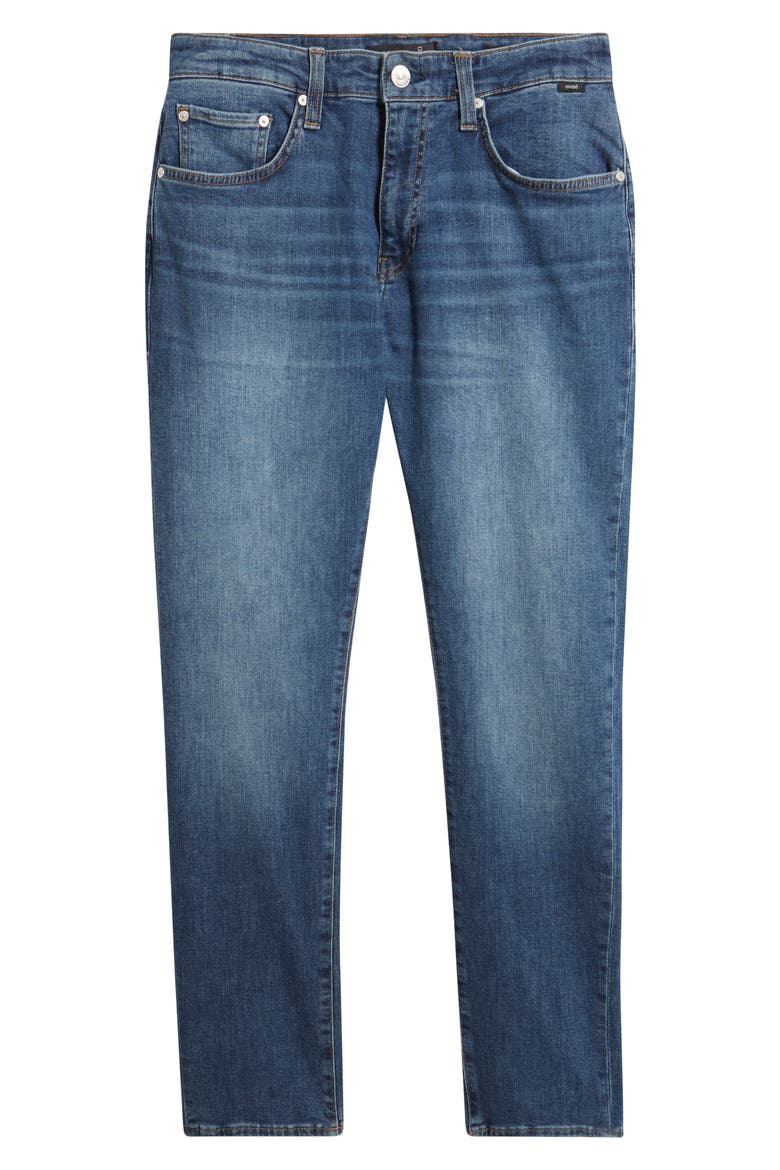Marcus Slim Straight Leg Jeans, Alternate, color, DARK BRUSHED CLASSIC
