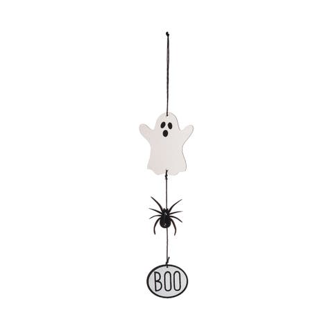 Ghost & Spider 3 Tier Christmas Tree Ornament