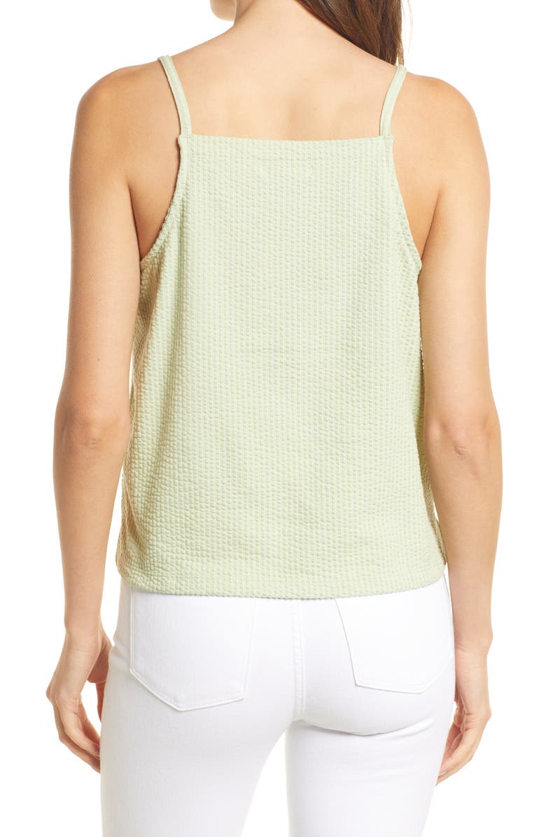 Madewell Seersucker Apron Tank, Alternate, color,