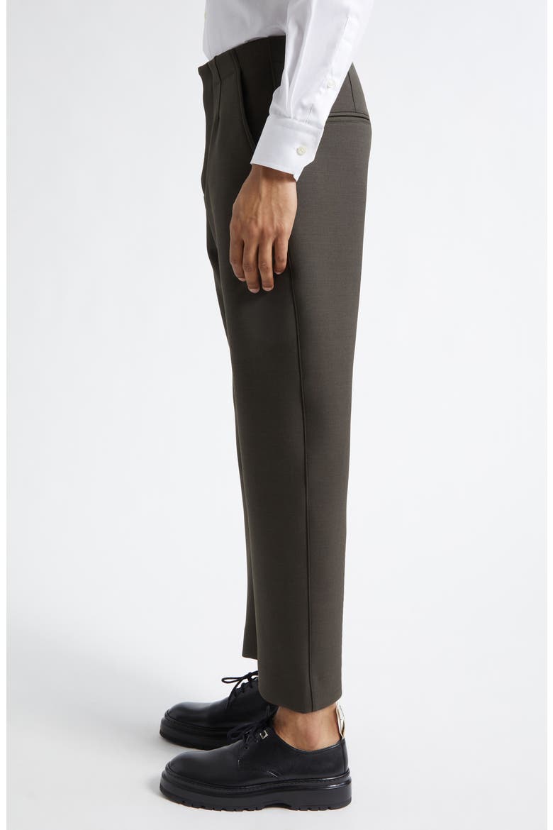 Le Pantalon Gardian Pinched Pants, Alternate, color, DARK KHAKI