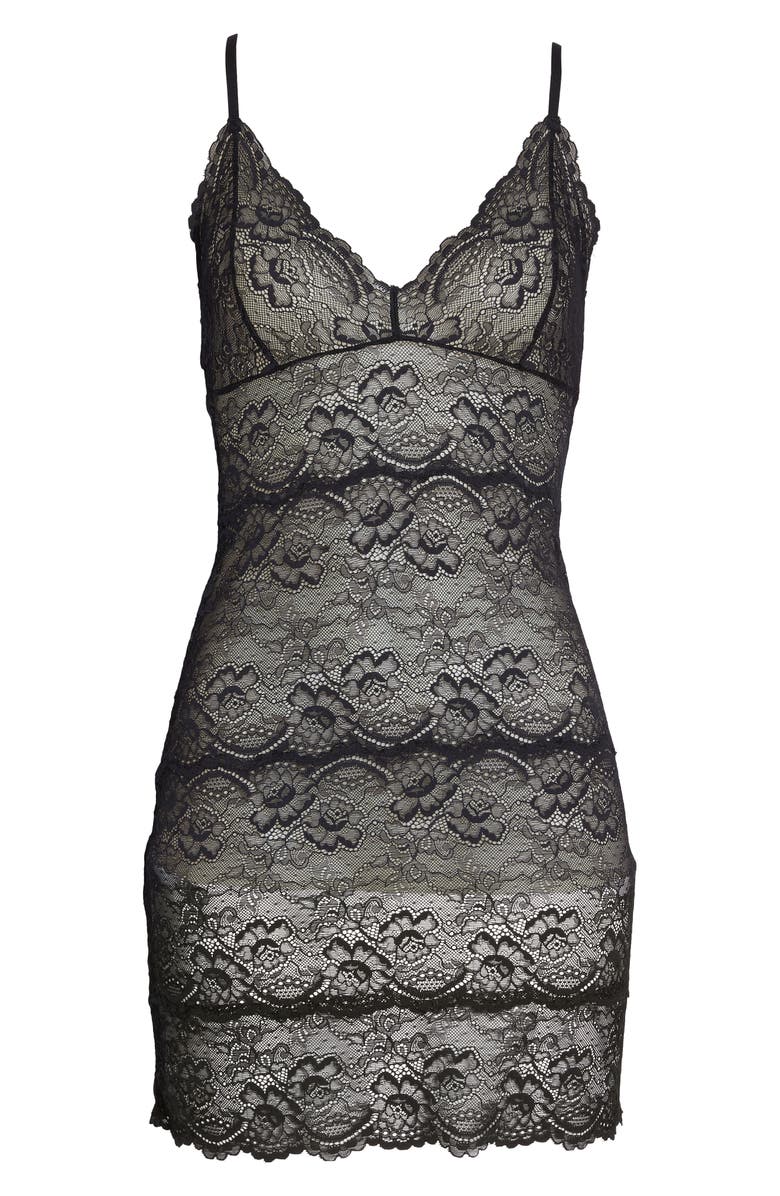 Samantha Chang Lace Chemise, Alternate, color, 