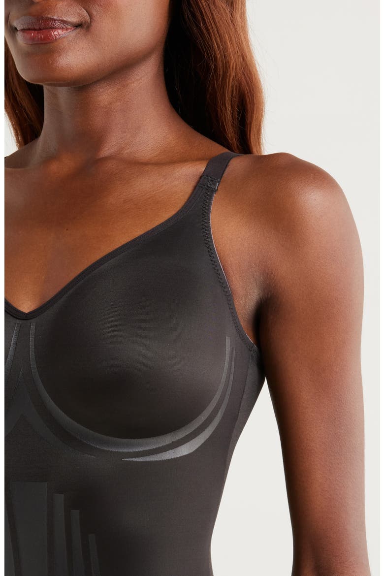 Modern Miracle Shaping Bodysuit, Alternate, color, BLACK