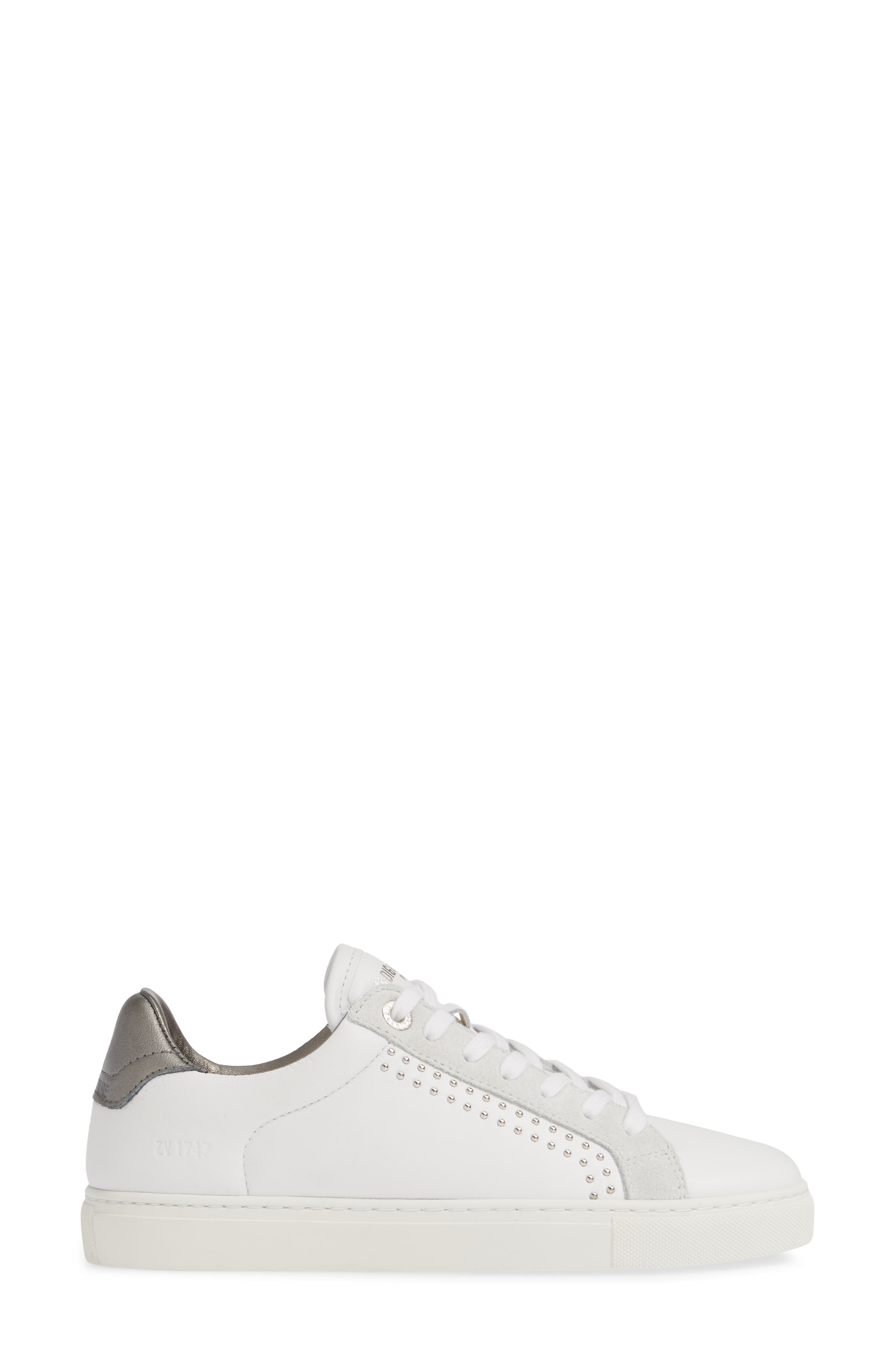 ZV1747 Sneaker, Alternate, color, BLANC