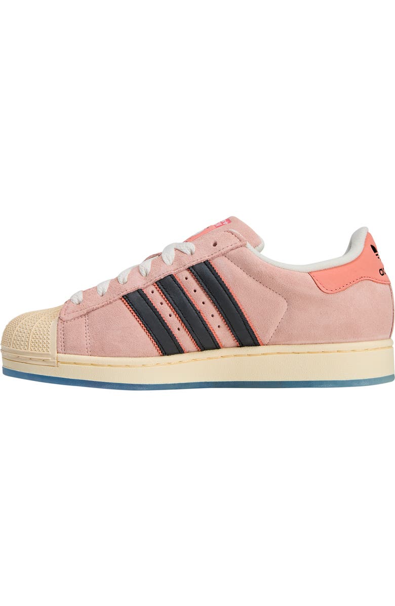 adidas x 'SpongeBob SquarePants' Gender Inclusive 'Patrick Star' Suede Superstar Sneaker, Alternate, color,