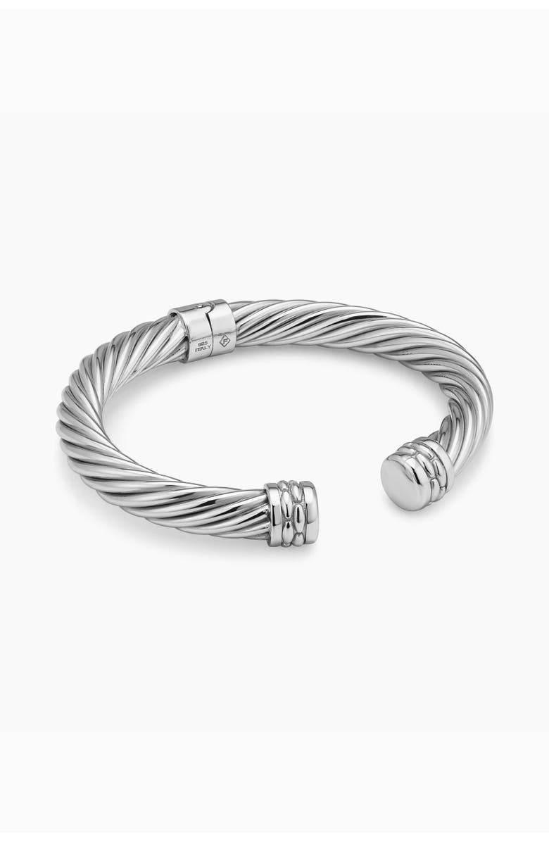 Oradina Candy Cane Cuff in Sterling Silver, Alternate, color, 