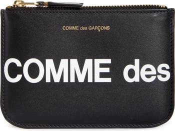 Comme des Garçons Wallets Huge Logo Small Zip Pouch | Nordstrom Comme des Garçons Wallets Huge Logo Small Zip Pouch | Nordstrom