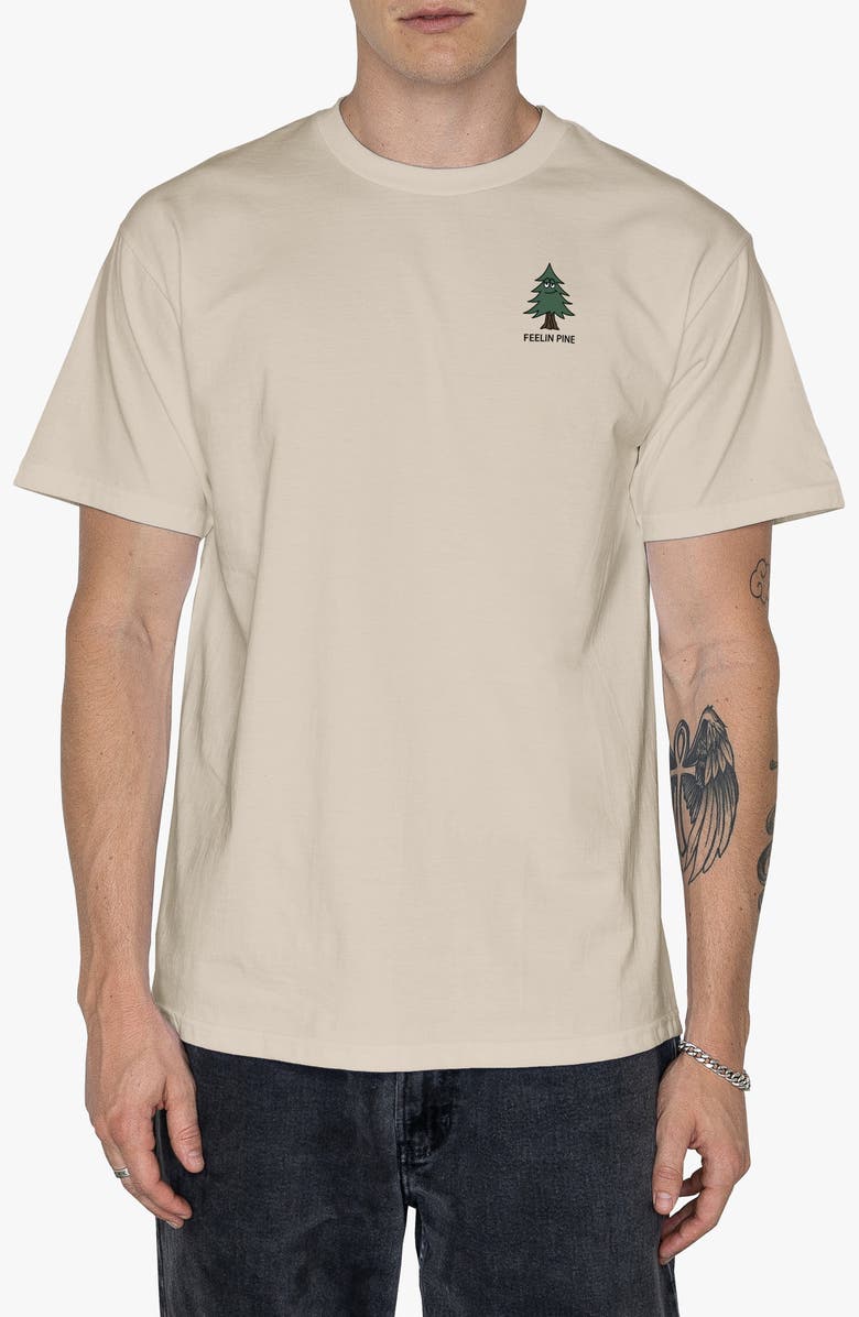 RIOT SOCIETY Feelin' Pine Graphic T-Shirt, Main, color,