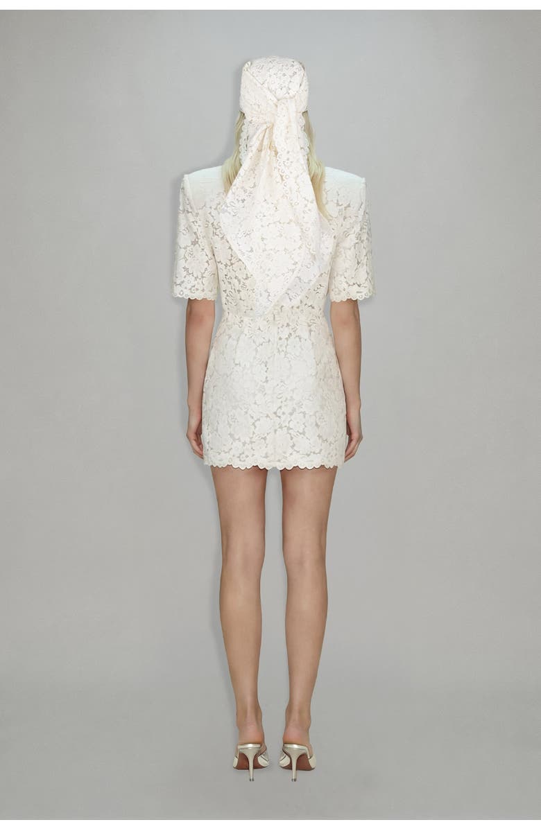 AtoÌr Catalina Mini Dress, Alternate, color, Ivory