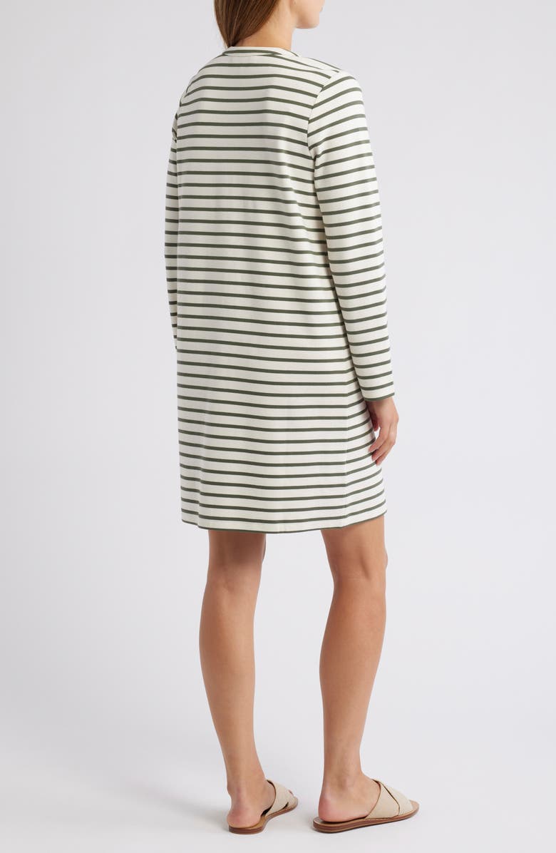 Tommy Bahama Aurora Isle Long Sleeve Dress, Alternate, color, Lt Palm Moss