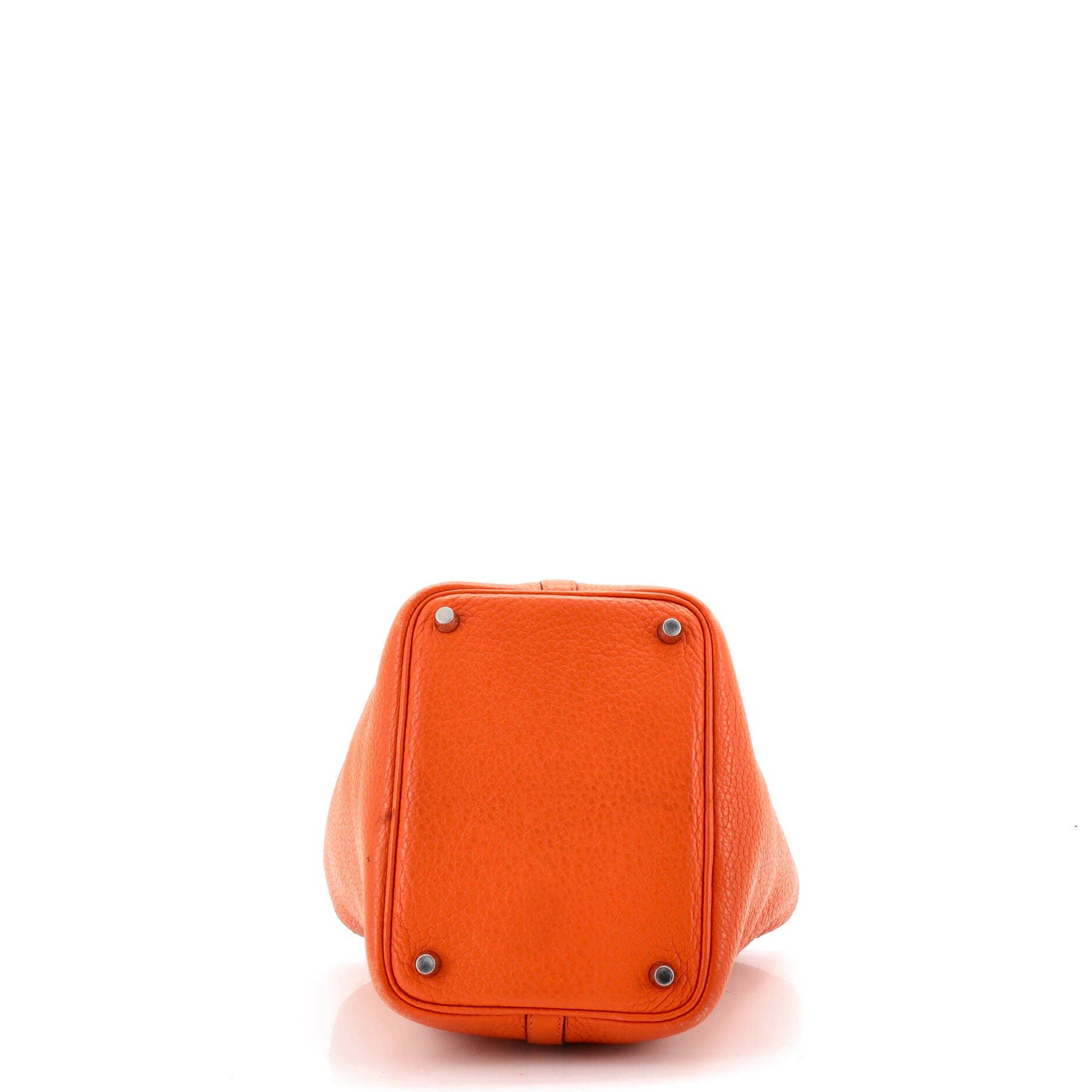 Picotin Lock Bag Clemence PM, Alternate, color, Orange H