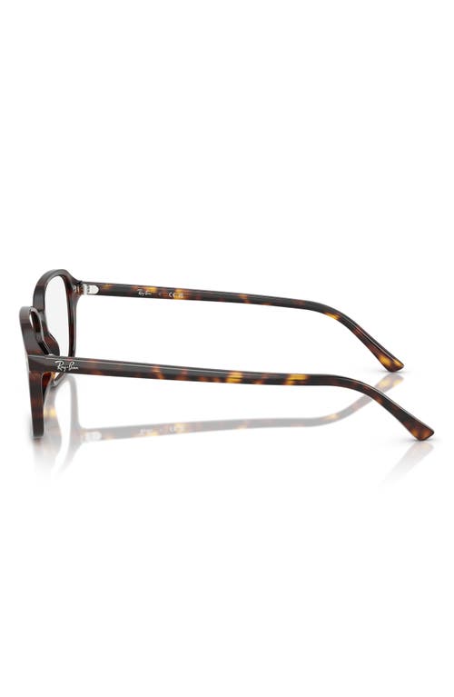 Ray Ban Ray-ban 54mm Square Optical Glasses In Havana