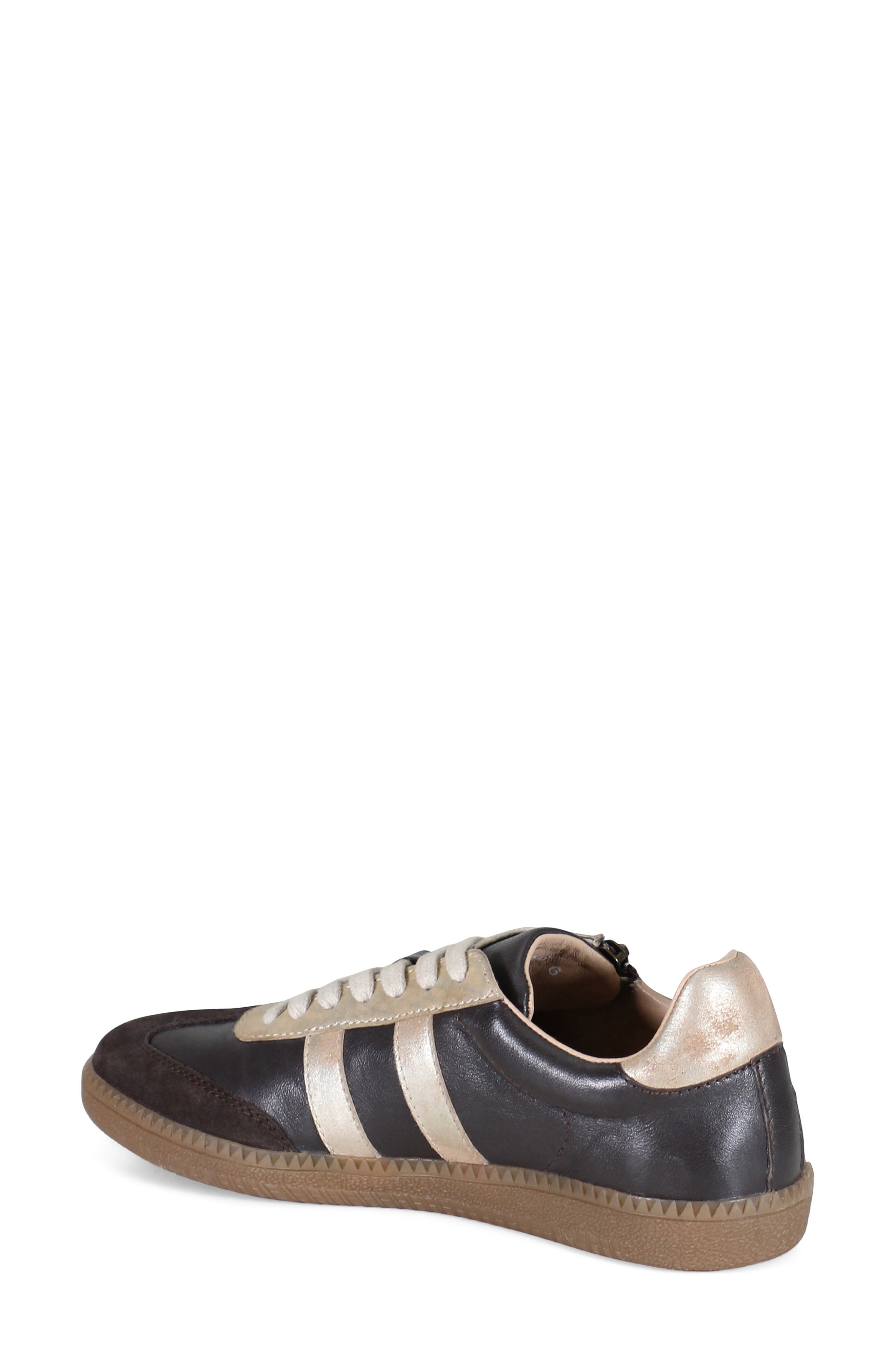 To Paz Genuine Calf Hair Sneaker, Alternate, color, DARK BROWN