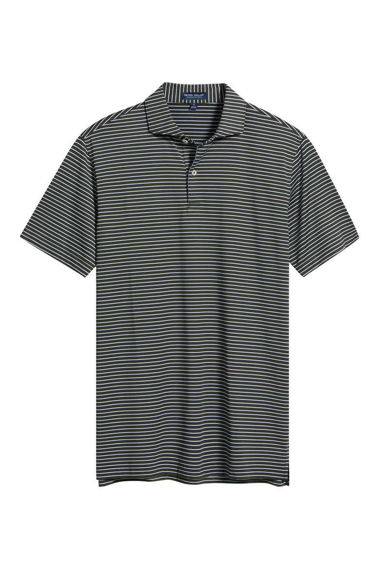 Crown Crafted Performance Jersey Polo, Alternate, color, DARK OLIVE