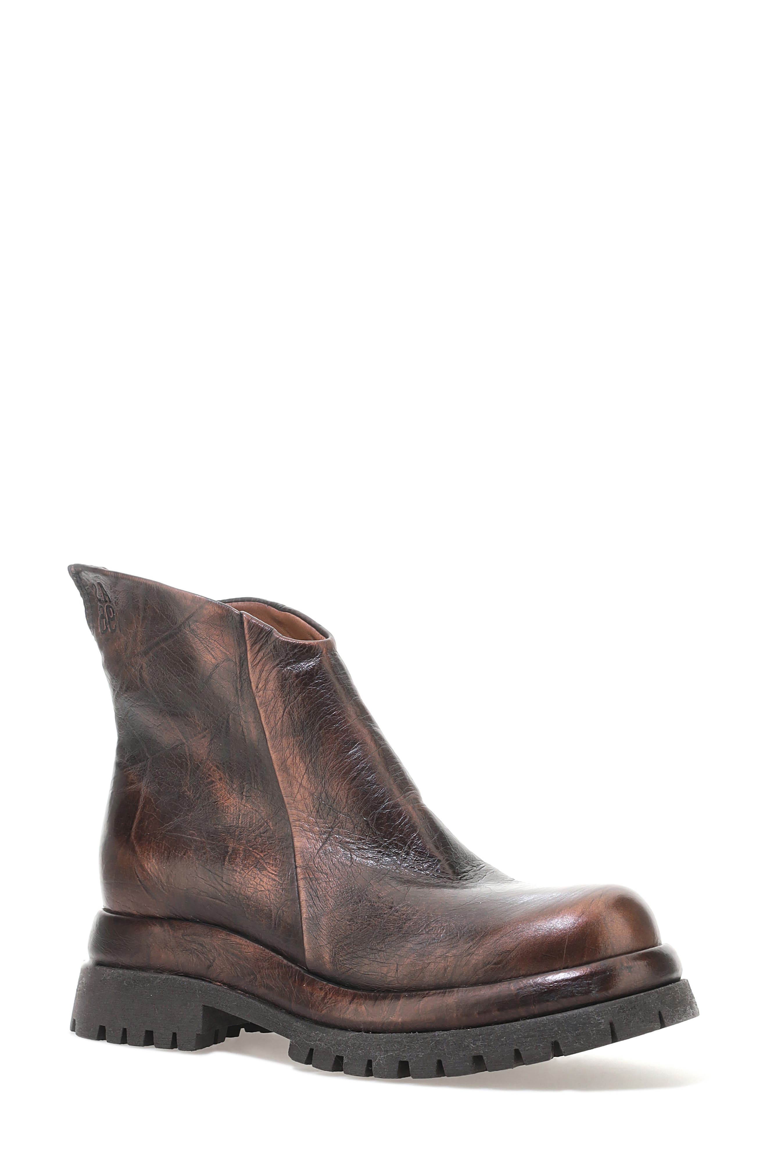 Devin Bootie, Main, color, ANTIQUE WHISKEY