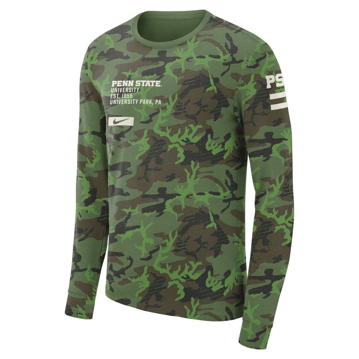 nike long sleeve camo shirt