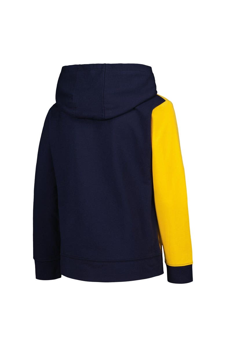 Outerstuff Youth Gold/Navy Michigan Wolverines Unrivaled Pullover Hoodie, Alternate, color,