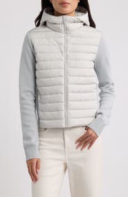 Canada Goose HyBridge Hayes Quilted & Knit Down Jacket