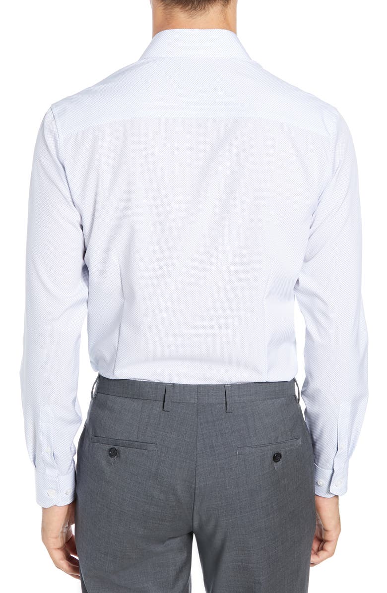 W.R.K Slim Fit Performance Stretch Dot Dress Shirt, Alternate, color,
