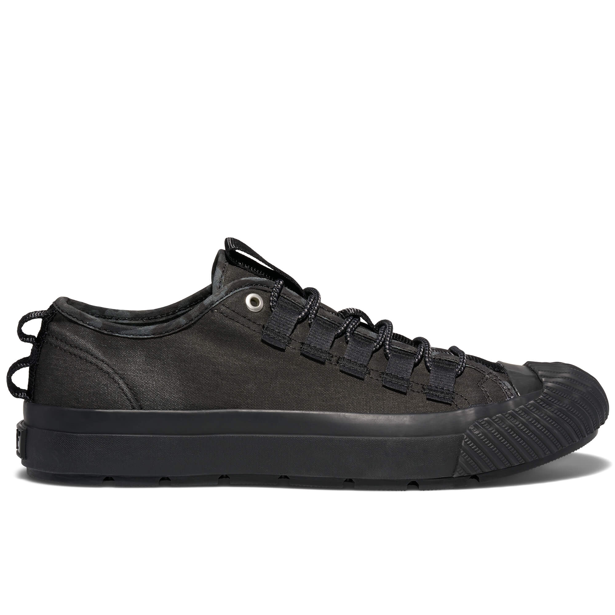 Grounder Low-Top Sneaker, Alternate, color, Black-Black