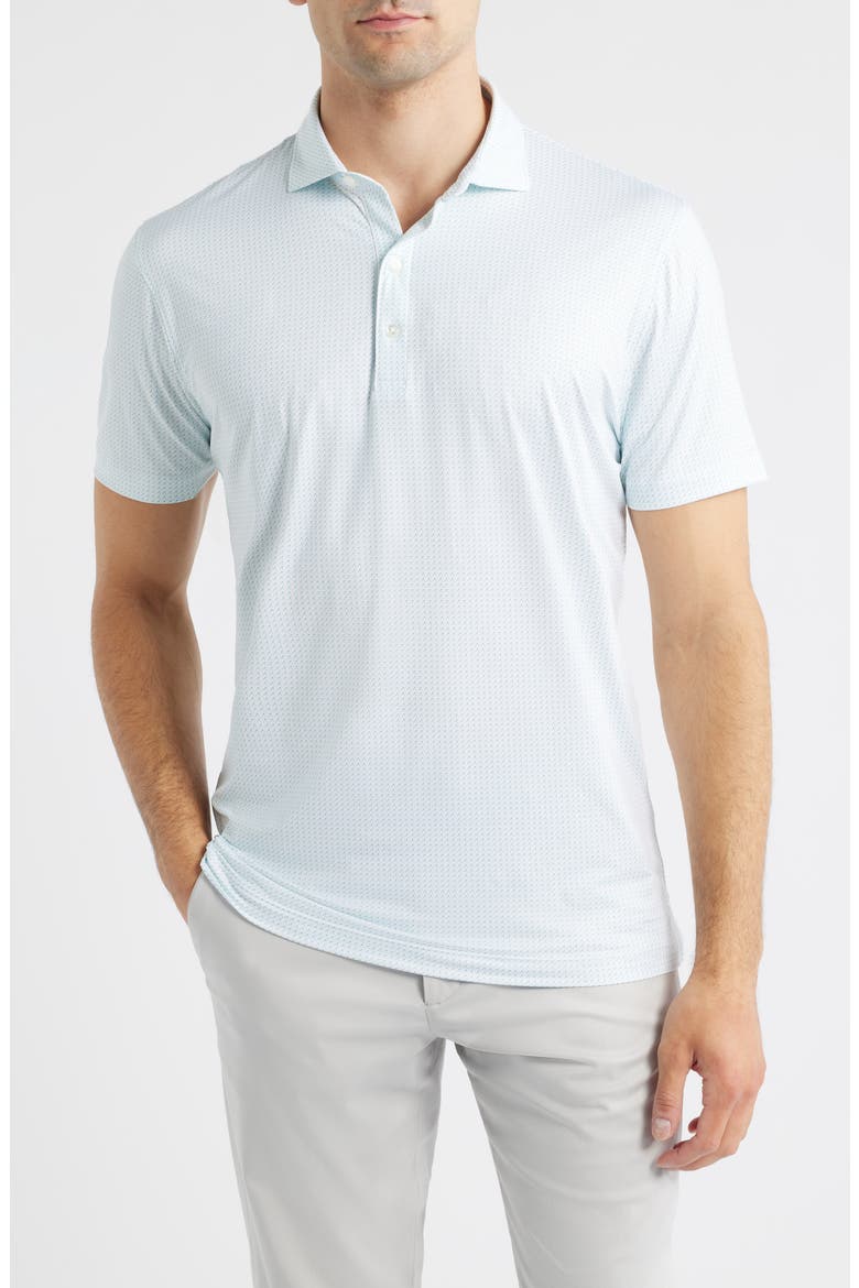Tee Party Featherweight Performance Polo, Main, color, WHITE