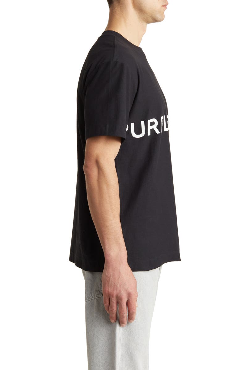 PURPLE BRAND Logo Textured Cotton Jersey Graphic T-Shirt, Alternate, color, 