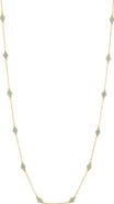 Estella Bartlett Amazonite Paperclip Link Necklace