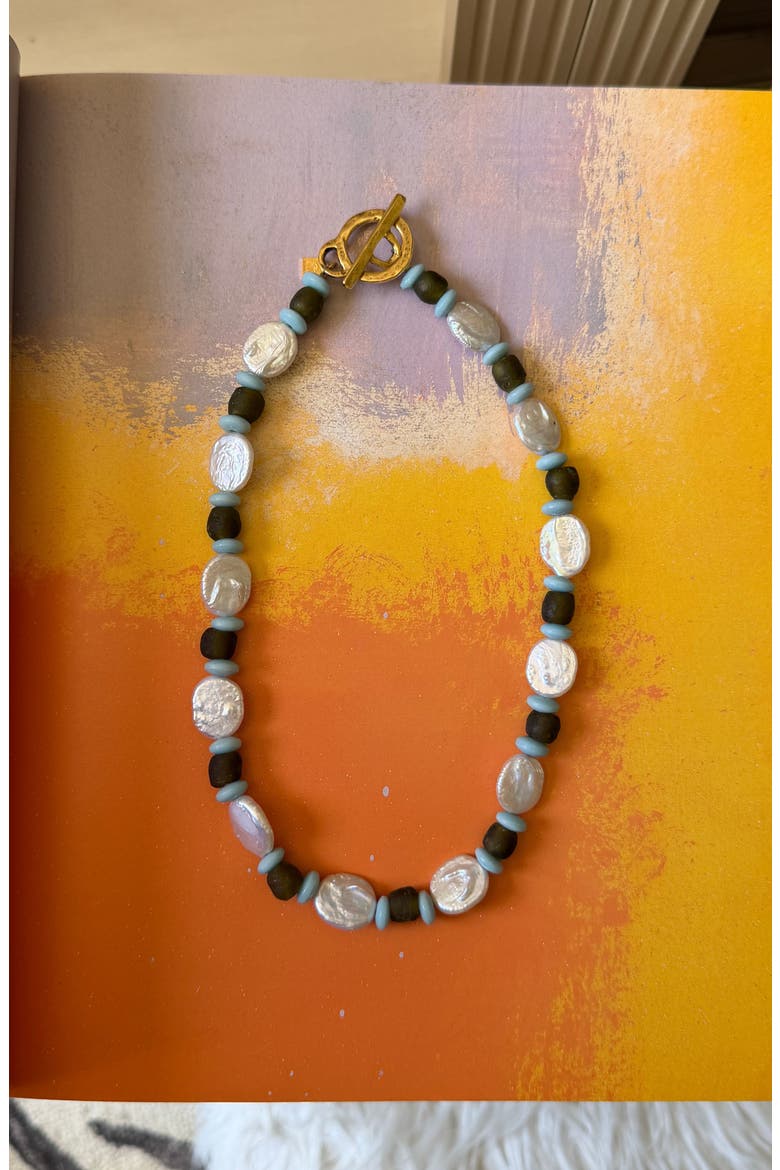 Azure Necklace, Alternate, color, Blue/Green