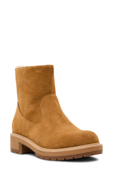 Nappa Waterproof Suede Bootie