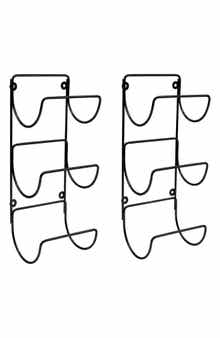 Set of 2 Wall Mount Towel Racks