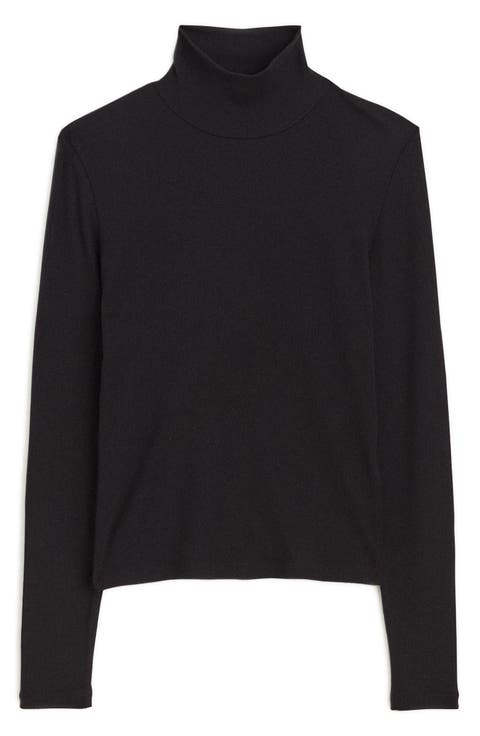 LuxeRib Turtleneck Top