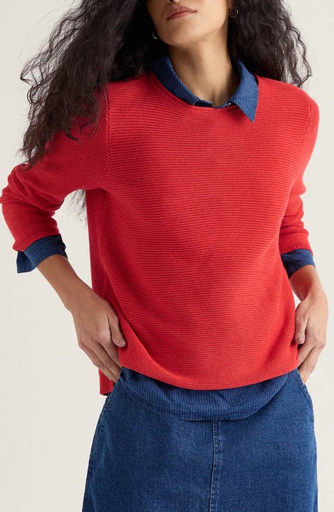 Makers Rib Organic & Recycled Cotton Sweater