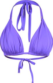 La Blanca Island Goddess Halter Bikini Top