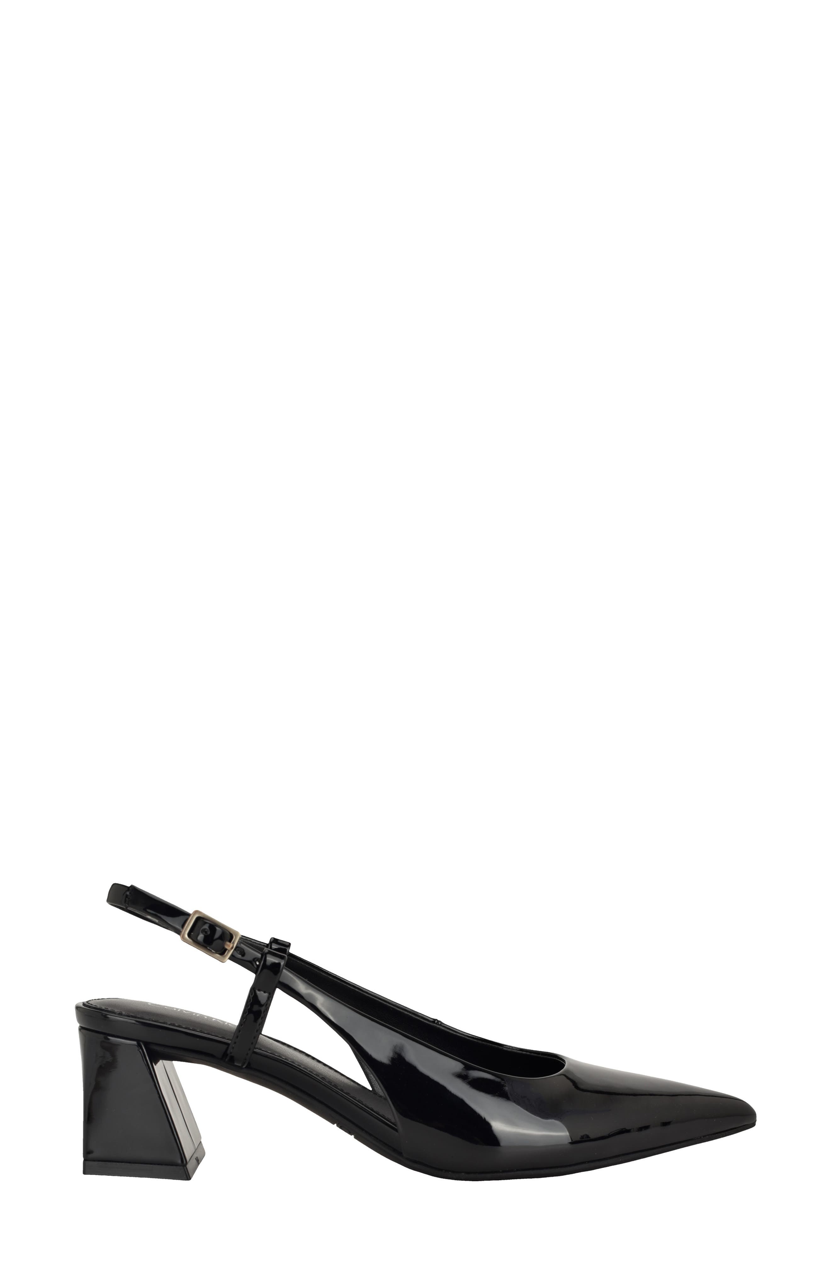 Calvin Klein Susie Slingback Pump, Alternate, color, Black