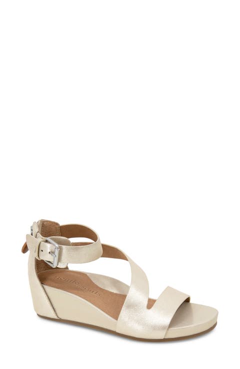 Gwen Asymmetric Strappy Sandal (Women)