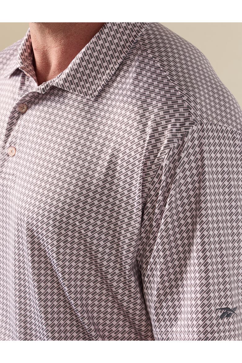 Big & Tall Basketweave Performance Polo Shirt V2, Alternate, color, ELEMENTAL PINK