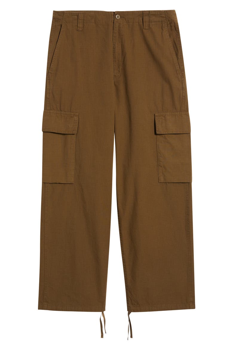 Kade Cotton Ripstop Cargo Pants, Alternate, color, DARK BEECH (GARMENT DYED)