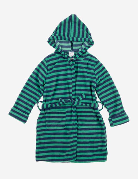 Fleece Print Hooded Robe (Toddler, Little & Big Kid)