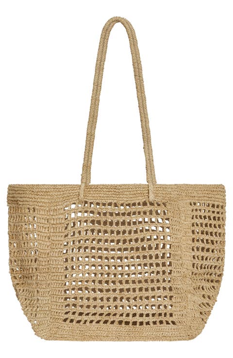 Ora Raffia Tote