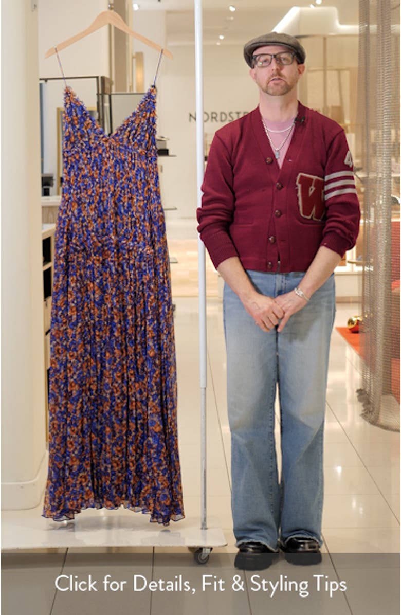 Atrani Print Maxi Dress, sales video thumbnail