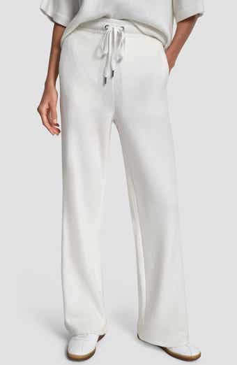 DKNY Mixed Media Knit Pants
