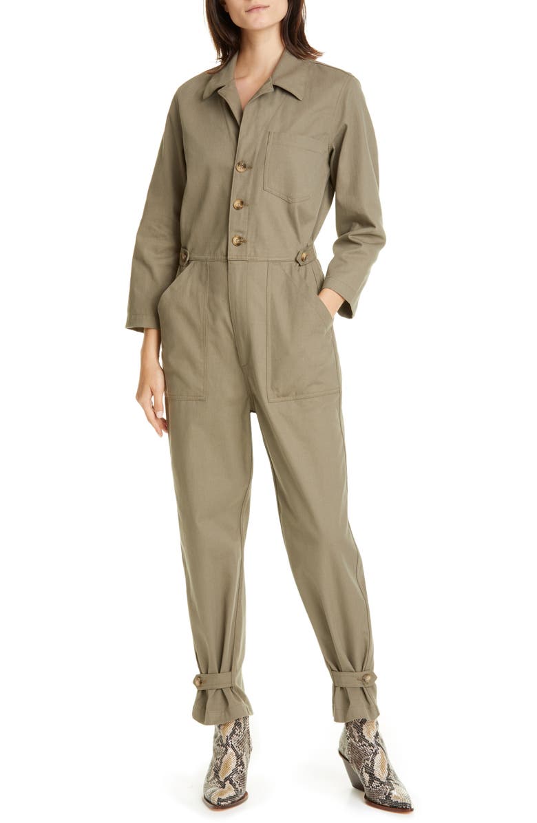TRAVE Giselle Belted Jumpsuit, Main, color,