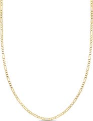 Bony Levy 14K Gold Figaro Chain Necklace