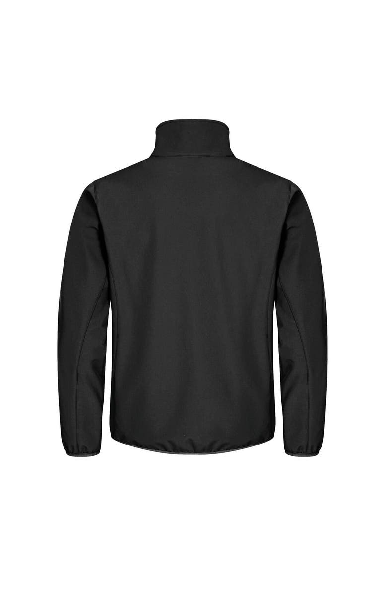 Cutter & Buck Men's Cutter & Buck Black Dayton Dragons Clique Trail Eco Stretch Softshell Full-Zip Jacket, Alternate, color, 