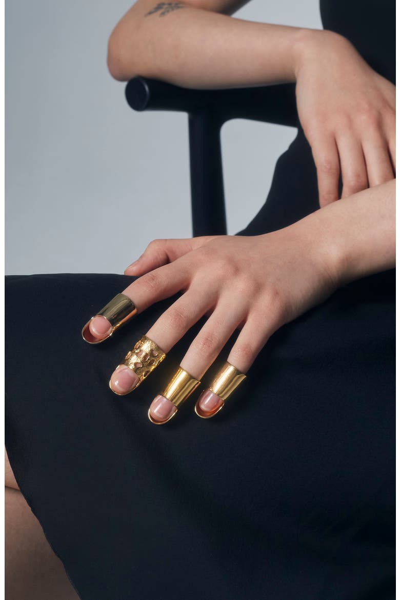 Helmet Ring, Alternate, color, GOLD