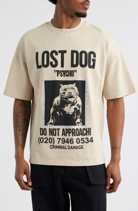 Lost Dog Graphic T-Shirt