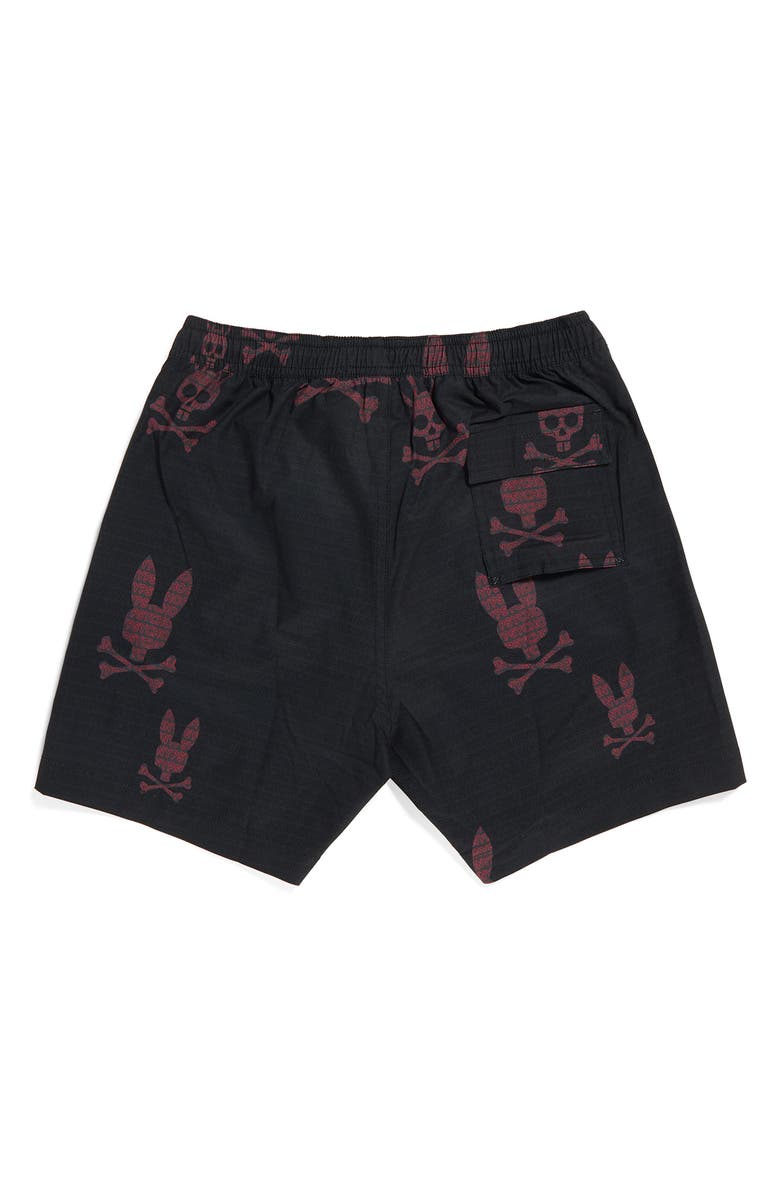 Psycho Bunny Kids' Harvey Swim Trunks, Alternate, color, 